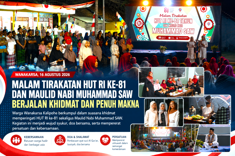 Malam Tirakatan dan Maulid Nabi Muhammad SAW di Dusun Sirobet Berlangsung Khidmat dan Penuh Kebersamaan